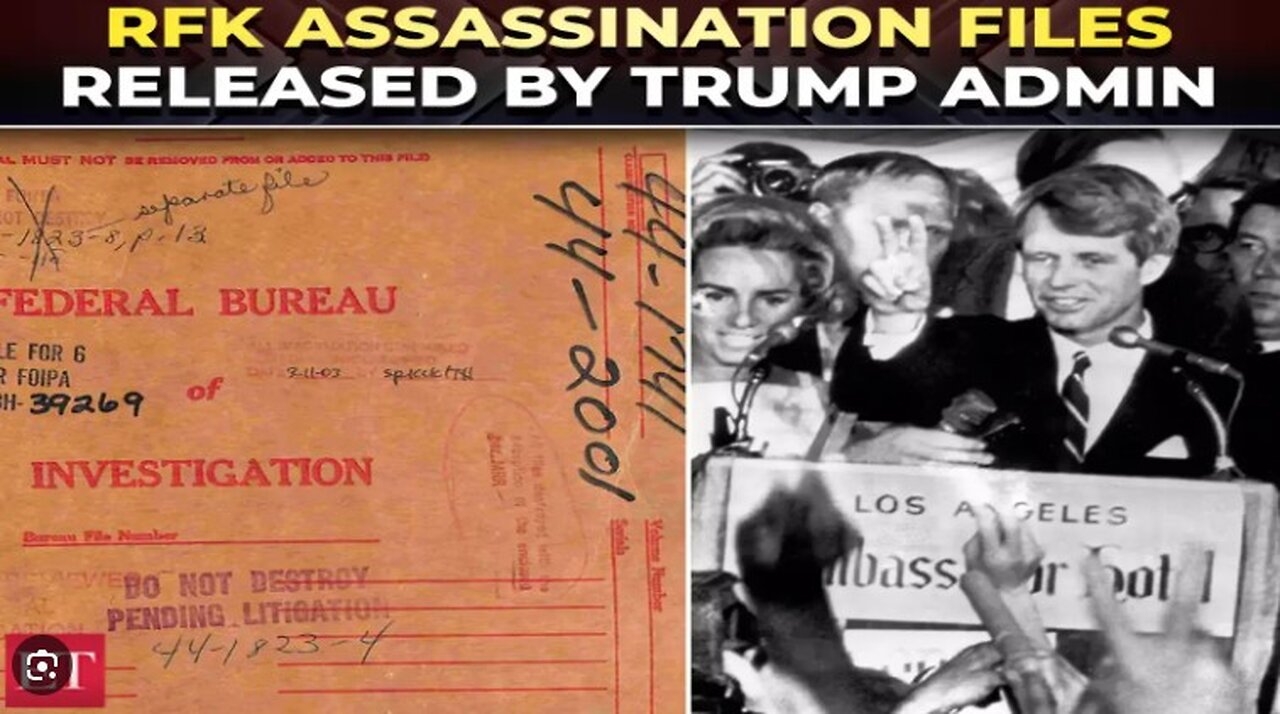Tulsi Gabbard Releases 10K Documents on RFK Assassination