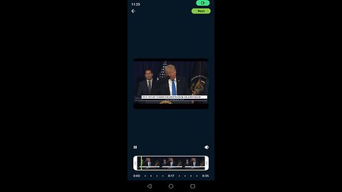 President TRUMP just said they will run the Country until such time a transition can take place, AN