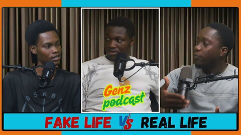 How can one's attitude be attributed to fake life or Real life