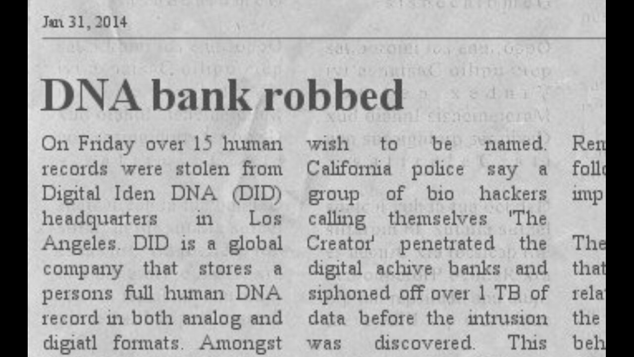 WE SHOULD BE COMPENSATED FOR THE CRIMES BIG TECH & GENOME LABS HAVE COMMITTED