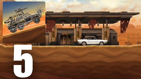 Earn to Die Rogue Part 5 : Car Hiting Zombies + Car Upgrades (Android/iOS Gameplay Walkthrough)