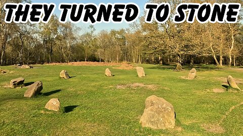 QUIETLY EXPLORING THE AMAZING NINE LADIES STONE CIRCLE