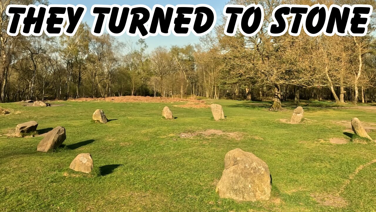 QUIETLY EXPLORING THE AMAZING NINE LADIES STONE CIRCLE