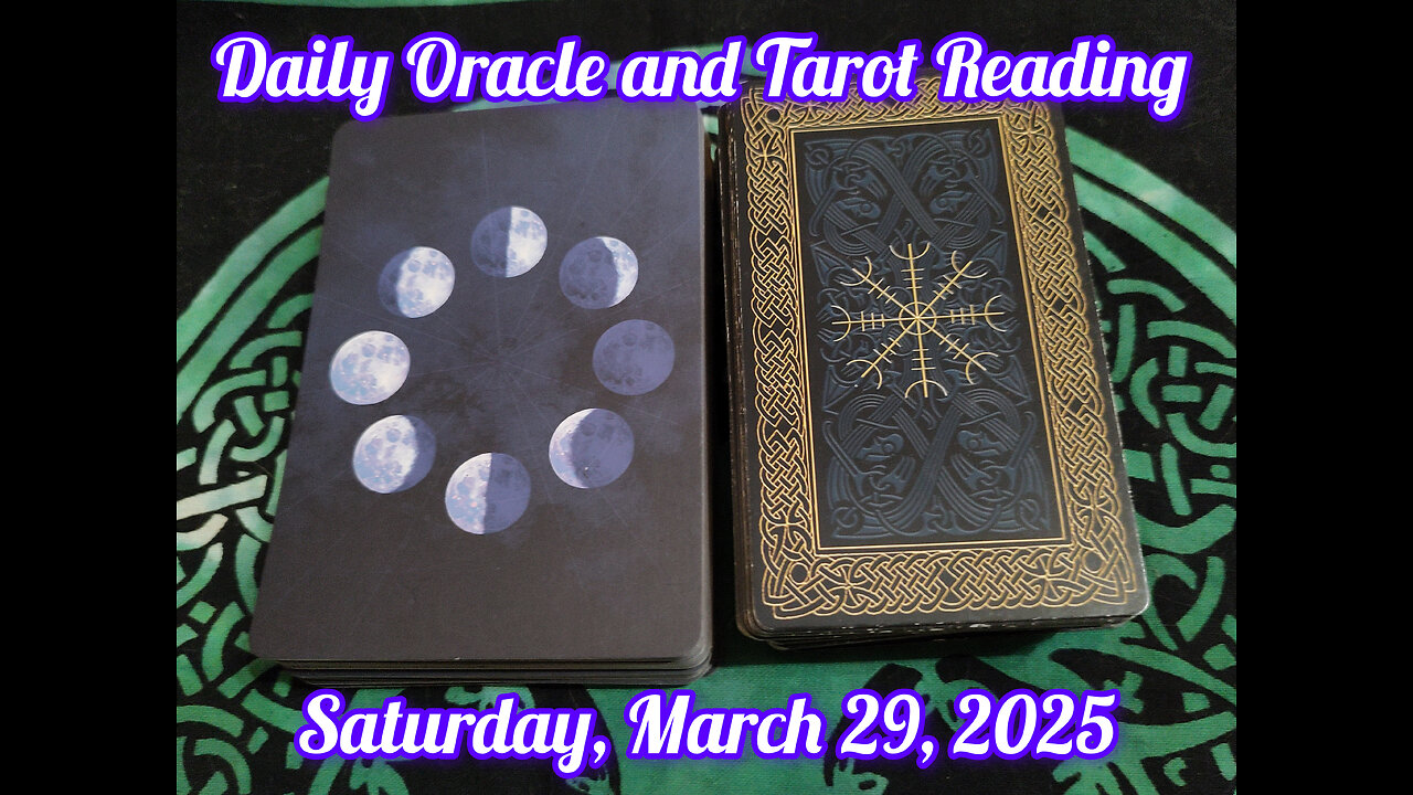 Daily Oracle and Tarot Reading: Saturday, March 29, 2025