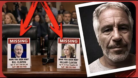 CRIMINAL CHARGES COMING FOR BILL AND HILLARY CLINTON IN EPSTEIN CASE