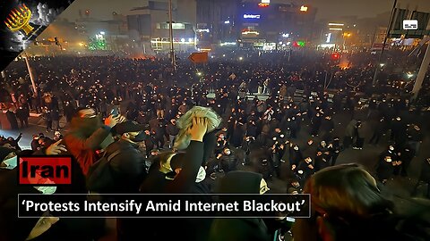 Iran: 'Nation wide Protests Intensify Amid Internet Blackout' (subtitles)
