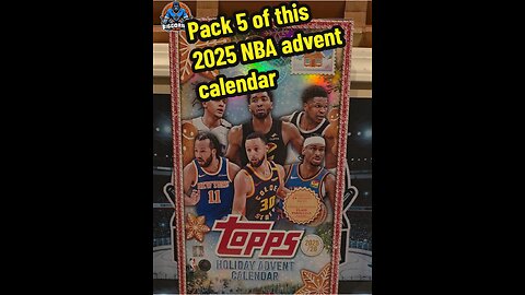 Day 5 of this Topps 2025 advent calendar
