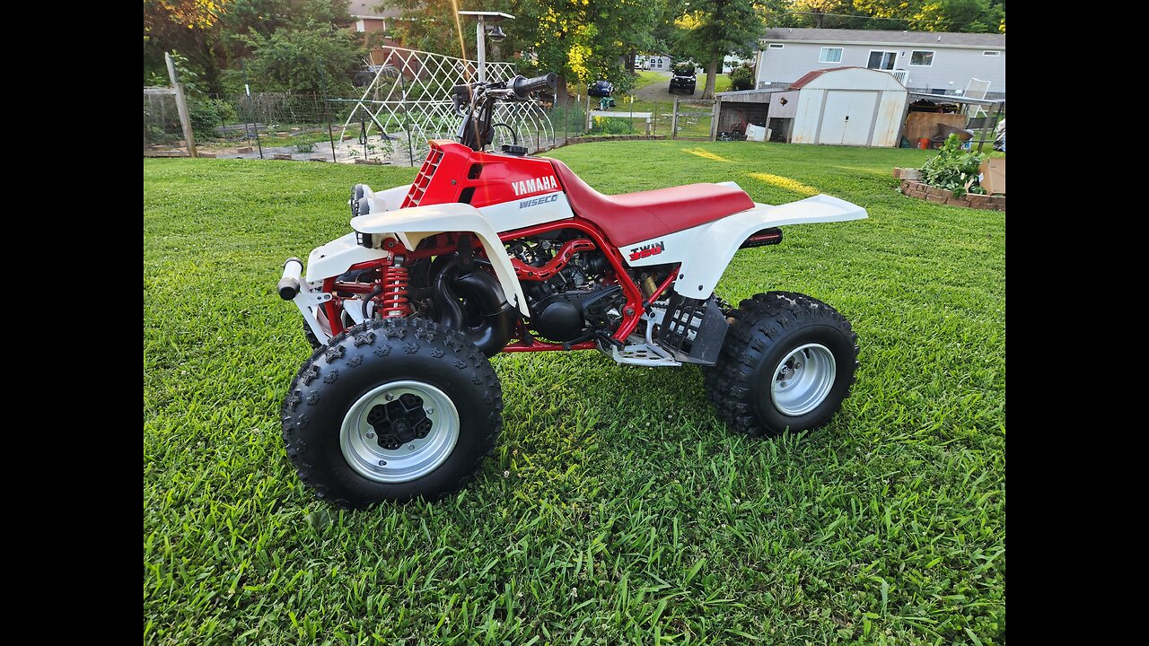 1987 Yamaha Banshee Restored. The Greatest 4 Wheeler on Planet Earth.