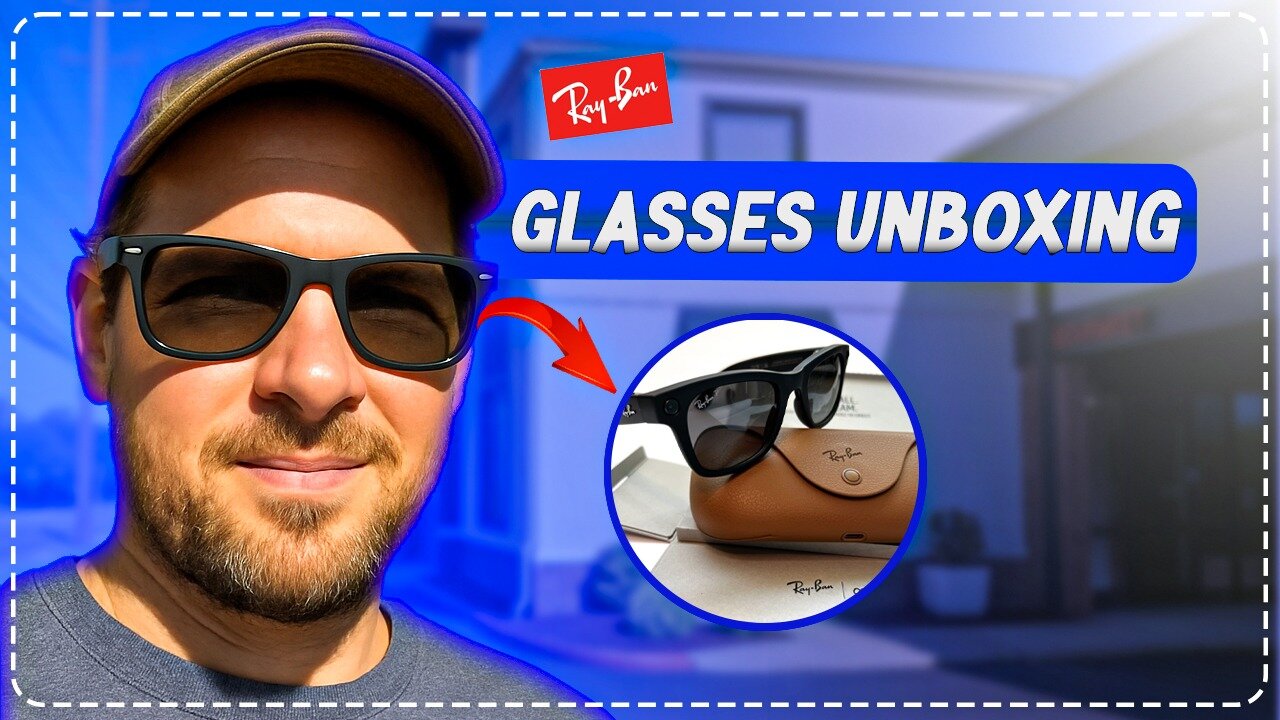 Ray-Ban Meta Wayfarer Glasses Unboxing & Recording Demo