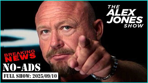 ALEX JONES LIVE (AD FREE) BREAKING !
