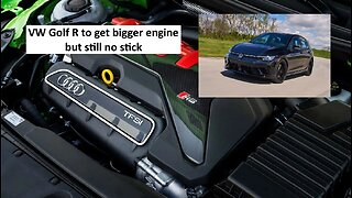 Volkswagen may give Golf R bigger engine, but no stick