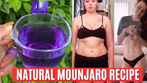 NATURAL MOUNJARO - NATURAL MOUNJARO RECIPE WITH 4 INGREDIENTS - NATURAL MOUNJARO RECIPE