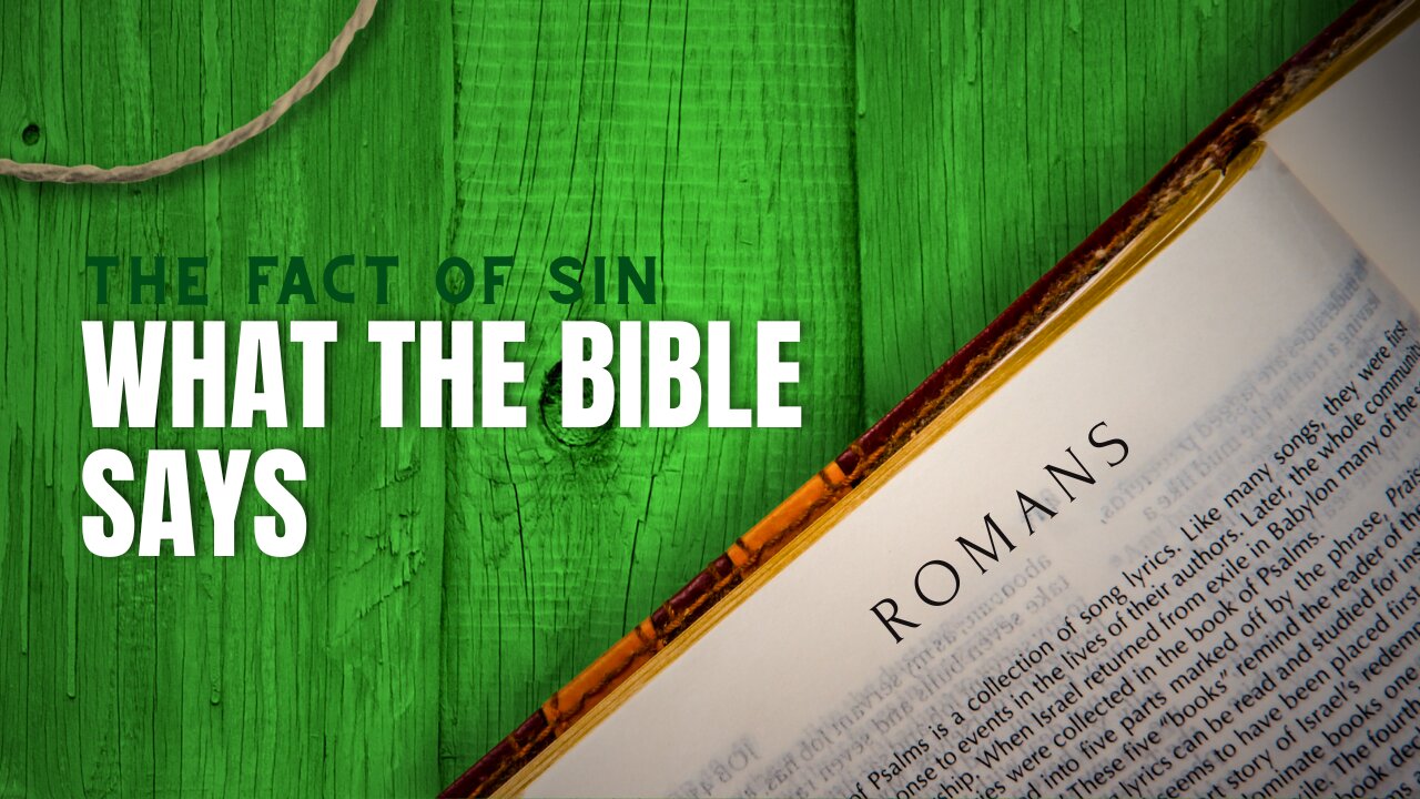 TTHE CHARACTERISTICS OF SIN (Hamartiology Series)