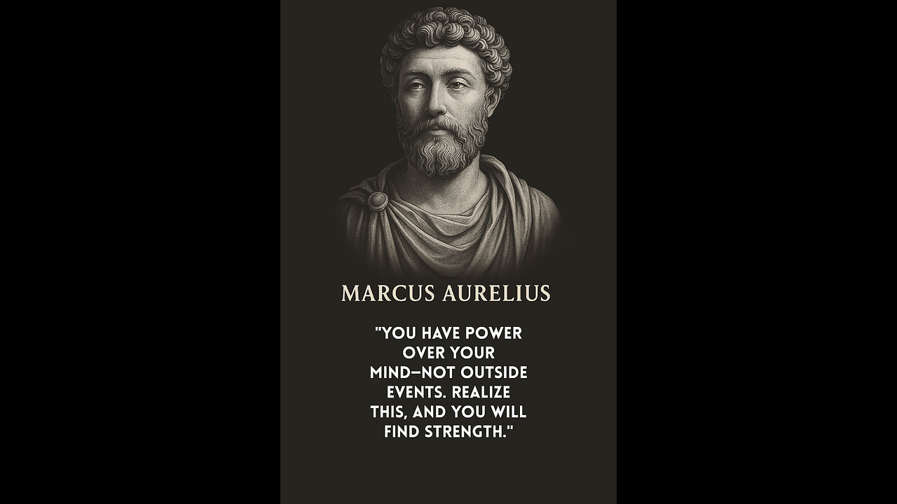 Marcus Aurelius Reveals Where True Strength Comes From