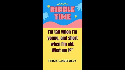 Riddle of the day