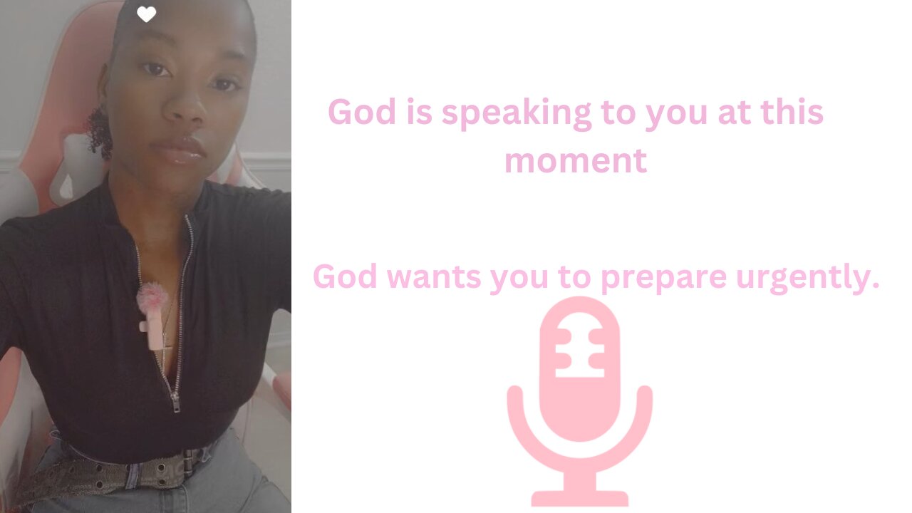God needs u to prepare.