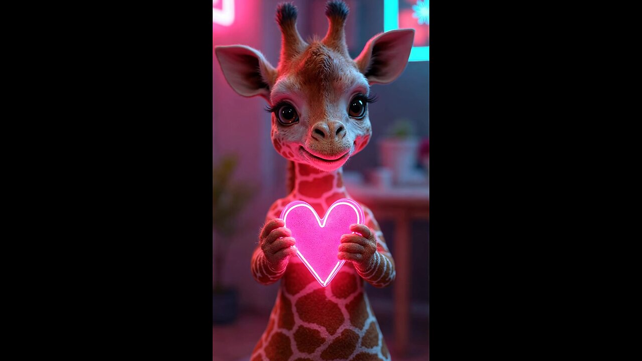 Cute giraffe
