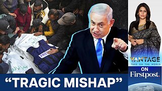 Double Israeli Strike on Gaza Hospital Kills 5 Journalists | Vantage with Palki Sharma | N18G