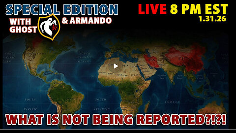 Discussion With Ghost & Armando | What is NOT Being Reported On
