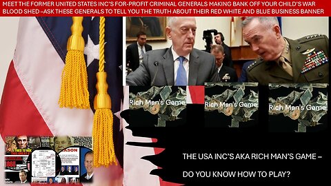 WE DONT ACCEPT ANY VOID AB INITIO ORDERS FROM ANY USA INC FOREIGN AGENT WHO DOES NOT HAVE AN OATH