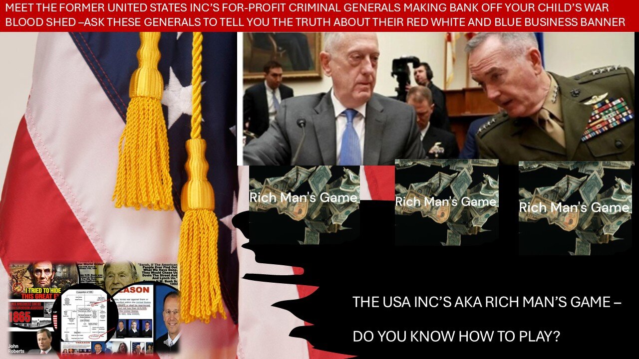 WE DONT ACCEPT ANY VOID AB INITIO ORDERS FROM ANY USA INC FOREIGN AGENT WHO DOES NOT HAVE AN OATH
