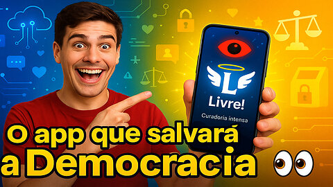 A tecnologia vence! O APP que salvará a Democracia.