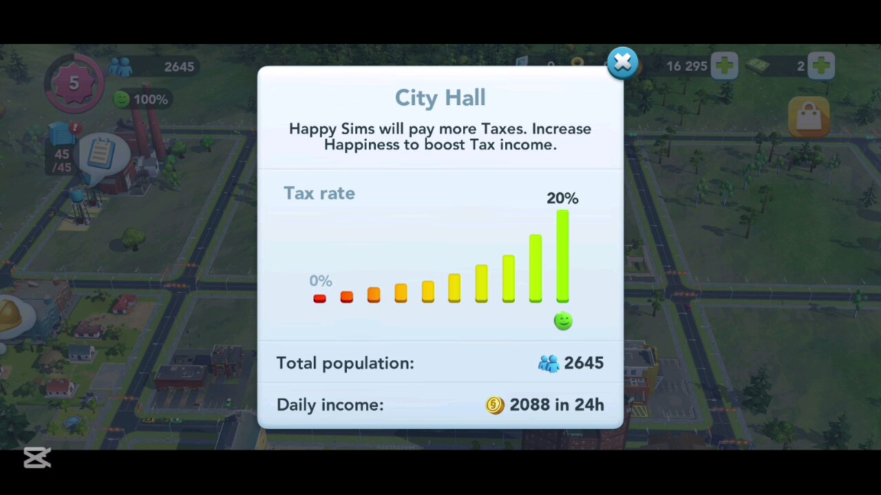 I can earn from tax now | SimCity BuildIt Part 2