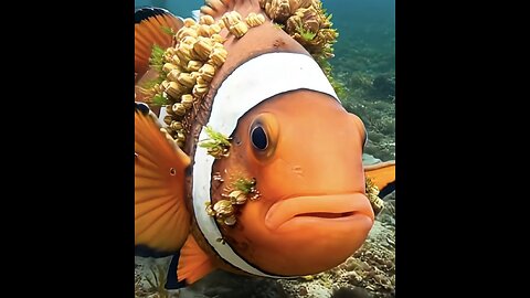 A Giant clownfish spotted in the wild!
