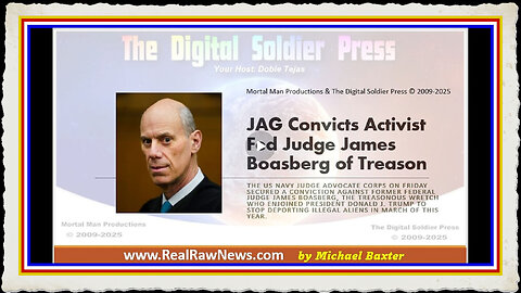 JAG Convicts Federal DC District Court Judge James Boasberg of Treason