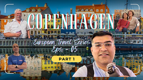 Exploring Copenhagen's Charm: The Beautiful Nyhavn! | EPS05 | یورپ ٹرپ
