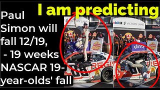 I am predicting: Paul Simon will fall Dec 19, - 19 weeks NASCAR 19-year-olds' fall