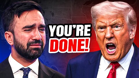 BREAKING: ZOHRAN MAMDAMI JUST GOT HIT WITH A MAJOR BOMBSHELL!!!