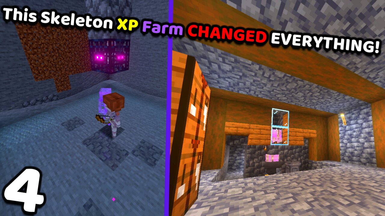 How I Built a Skeleton XP Grinder in Earthbound SMP