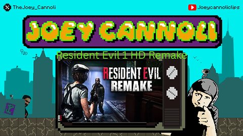 Joey Cannoli continues Resident Evil 1 HD Remake with maybe some bonus Kingdom Hearts Footage