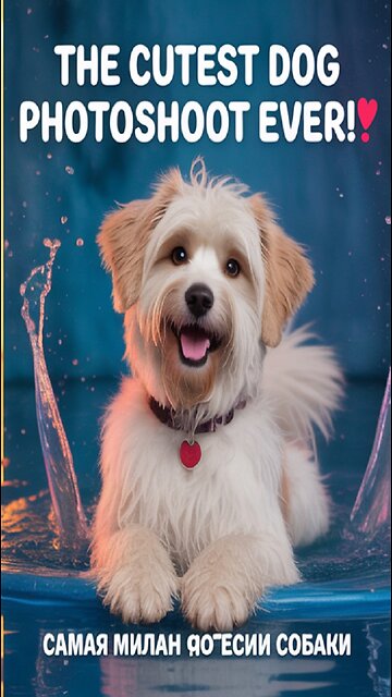 The Most Photogenic Dog in the World 🐶📸✨