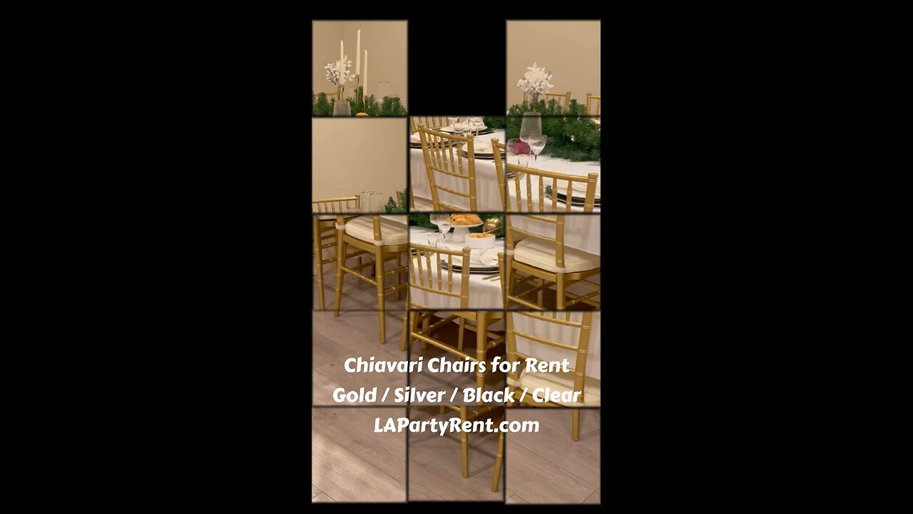Chiavari Chairs for Rent