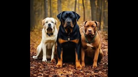 Rottweiler Puppy vs Pitbull puppy ( German Shepherd, Husky, Doberman, labrador retriever, Pointer)