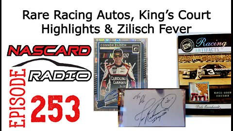 Connor Zilisch Mania, Earnhardt Patch & Logan's Auction Auto Finds | NasCardRadio Ep. 253