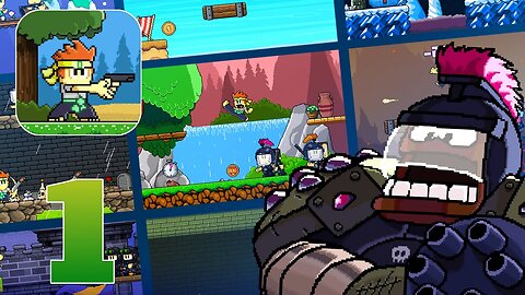Dan The Man - Gameplay Walkthrough Part 1 (iOS, Android)