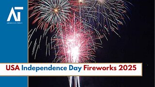 Trump & Melania Watch Fireworks on US Independence Day | USA, July 4 | Amaravati Today World News