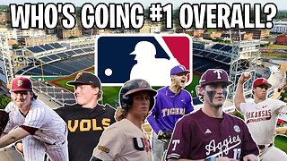Reacting To ESPN & MLB's Mock Draft Predictions For The 2025 MLB Draft!