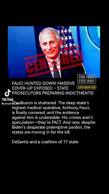 Fauci‘s days are numbered