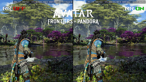 DLSS 4.5 VS Ray Reconstruction | Avatar Frontiers Of Pandora | RTX 5090