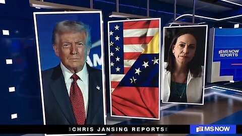 Machado meets with Trump with future of Venezuela at stake