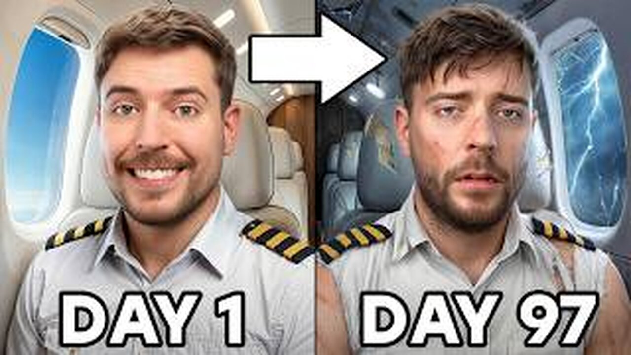 Survive 100 Days Trapped In A Private Jet, Keep It
