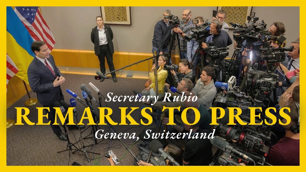 Secretary Rubio Remarks to Press