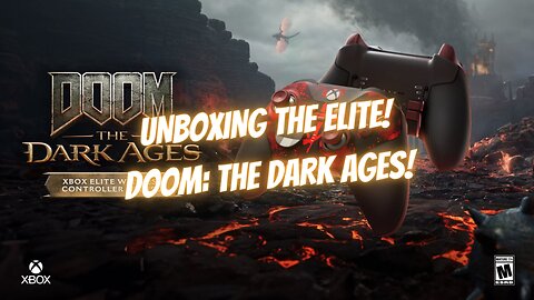 Absolutely Gorgeous Xbox Elite Doom Limited Edition Controller!