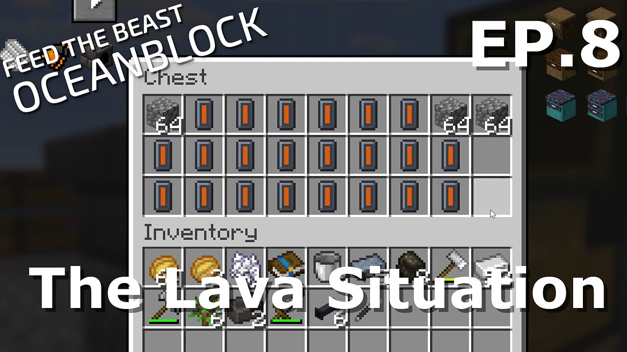 The Lava Situation (FTB OceanBlock Ep8)