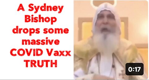 "Sydney Bishop Reveals Significant Truths about COVID Vaccine"