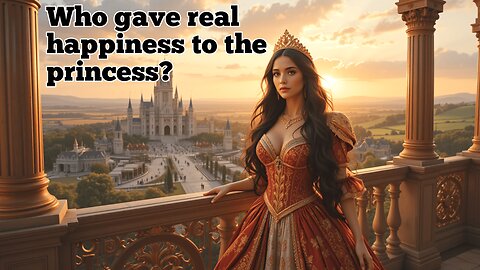 who gave real happiness to the princess? #lifelesson #motivation #englishstory